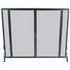 Full Height Fireplace Screen with Doors - 44" x 33"