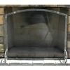 Fullview Forged Iron Arched Fireplace Screen 38"W x 32"H