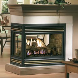 Kingsman MDV31 Peninsula Direct Vent Gas Fireplace