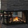 Kingsman MCVP42 Decorative Peninsula Direct Vent Gas Fireplace