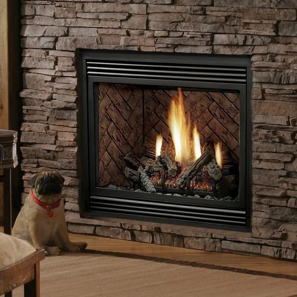 Kingsman HBZDV3624 Zero Clearance Direct Vent Gas Fireplace - 36"