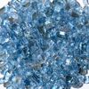 Krystal Fire 1/4" Reflective Blue Fire Glass - 10 lbs.
