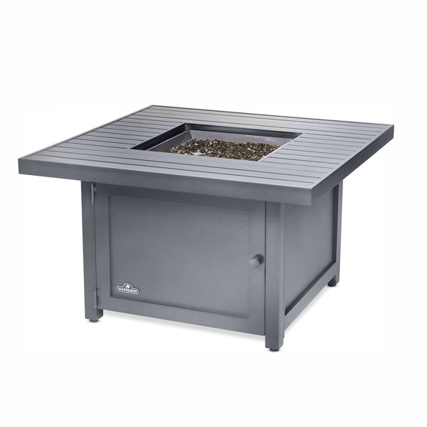 Napoleon Hamptons Patioflame Square Gas Fire Pit Table