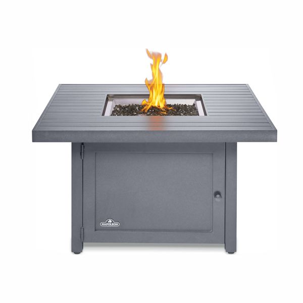 Napoleon Hamptons Patioflame Square Gas Fire Pit Table