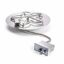 HPC Manual Spark Flame Sensing Flat Round Pan Insert - 18"
