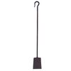 Hooked Wrought Iron Shovel - Black