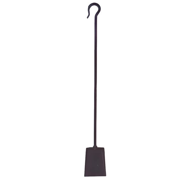Hooked Wrought Iron Shovel - Black image number 0