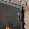 Hammered Fireplace Screen