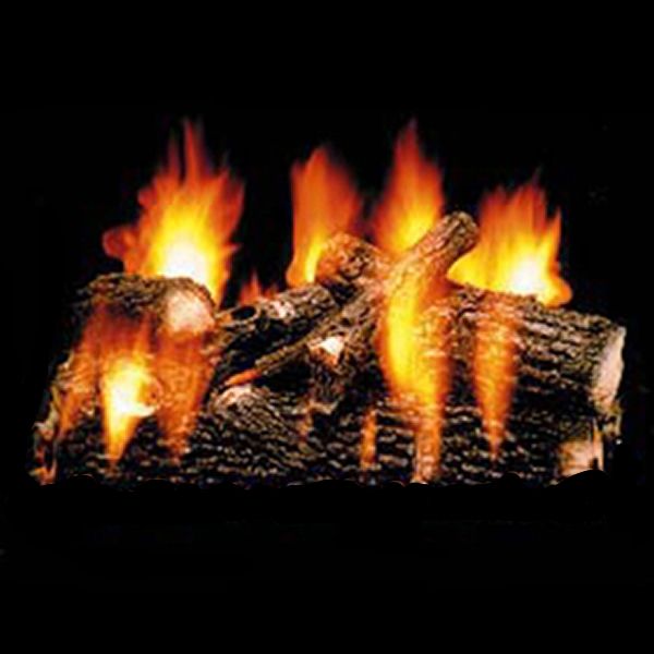 Hargrove Oak Full Pan Vented Gas Log Set image number 0