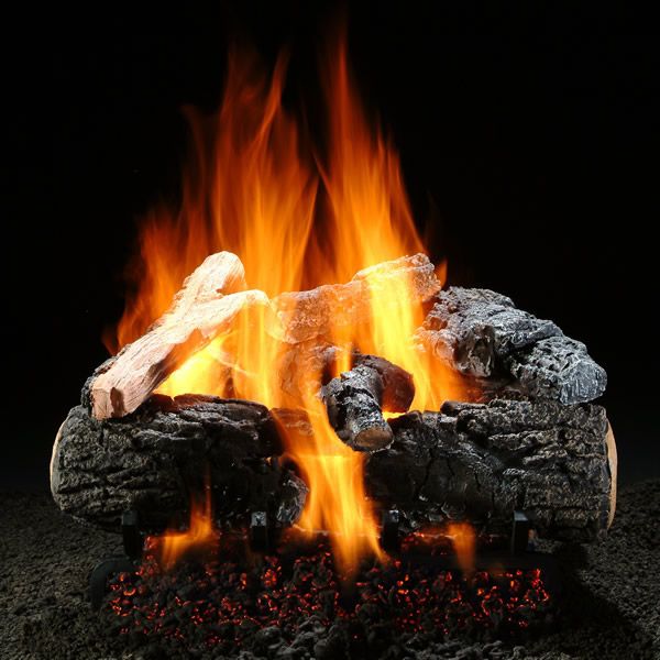 Hargrove Magnificent Inferno Shallow See Through Vented Gas Log Set