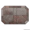 Heritage Octagon Hearth Pad - Natural Bronze Slate image number 0