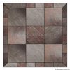 Heritage Square Wall Pad - Natural Bronze Slate image number 0