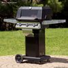 Heritage WHRG4DD Hybrid Gas Grill - Stainless Steel Column 8" Wheeled Cart image number 1