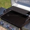 Heritage WHRG4DD Hybrid Gas Grill - Stainless Steel Column 8" Wheeled Cart