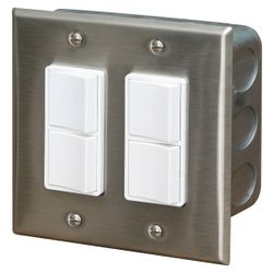 Infratech In-Wall Dual Duplex Switch