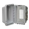 Infratech In-Wall Single Duplex Switch for Flush Mounting