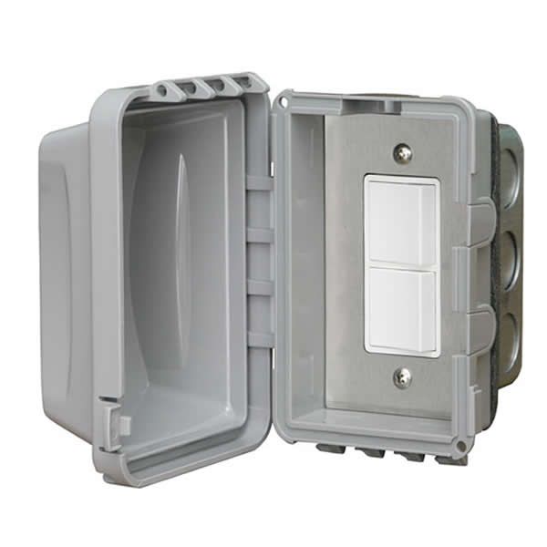 Infratech In-Wall Single Duplex Switch for Flush Mounting image number 0