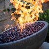 Weather Resistant AWEIS Round Flat Fire Pit Burner System - 18"