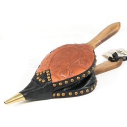 Johnny Beard Egg and Dart Leather Bellows