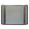Oxford Three Panel Fireplace Screen - 8" x 30" x 33" image number 0