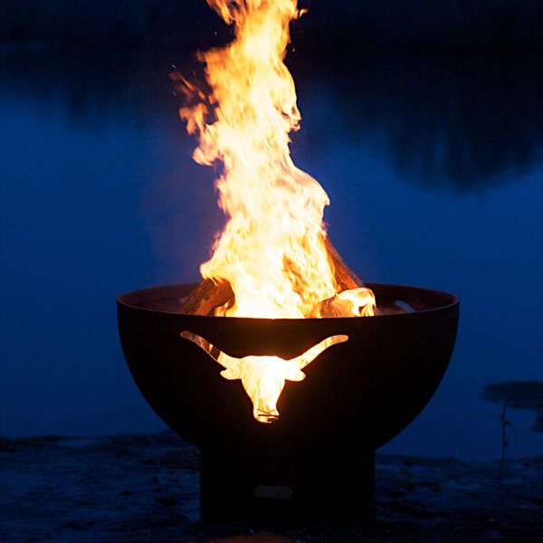 Longhorn Wood Burning Fire Pit