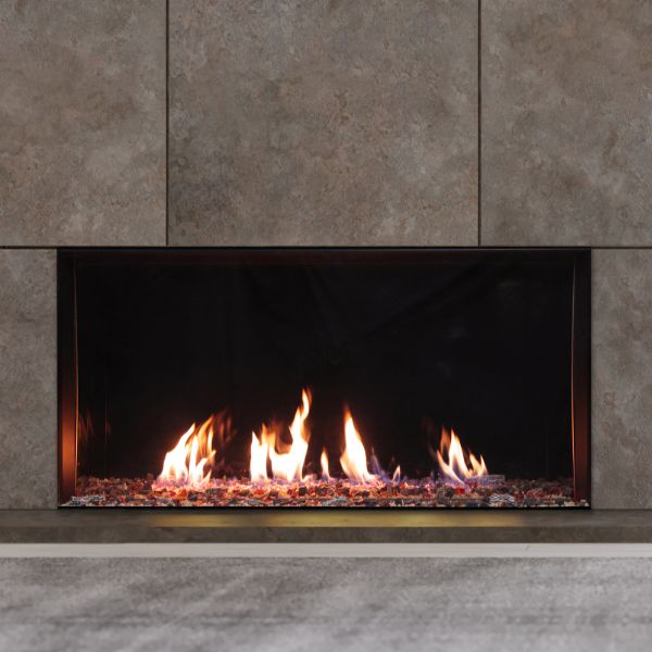 Empire Plaza Single-Sided Glass Barrier Gas Fireplace - 55" image number 0