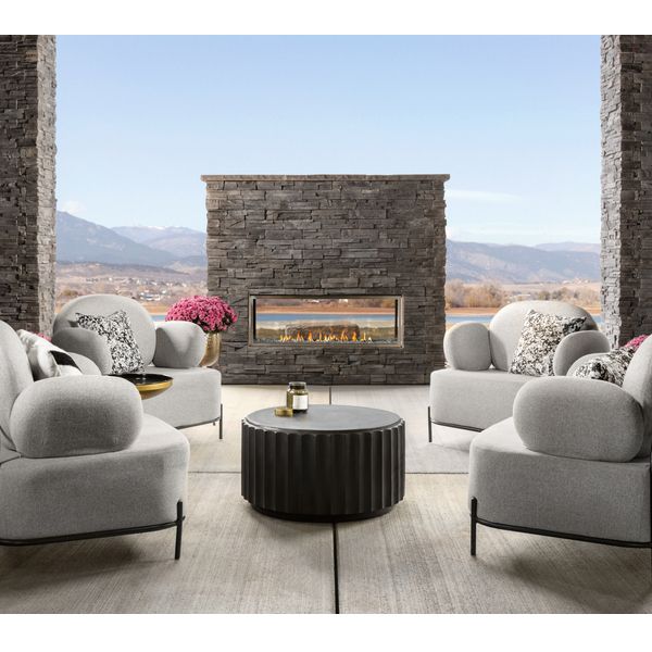 Outdoor Lifestyles Lanai Outdoor See-Through Gas Fireplace - 48" image number 0
