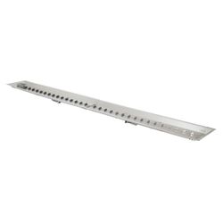 Linear Stainless Steel Crystal Fire Burner - 12" x 120"
