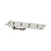 Linear Stainless Steel Crystal Fire Burner System - 7" X 19" image number 0
