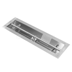 Linear Trough Gas Burner with Match Lit Ignition - 24"