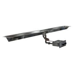 Linear Trough Gas Fire Pit System with Manual Ignition - 72"