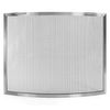 Lumino Stainless Steel Bowed Fireplace Screen image number 0