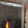 Lumino Stainless Steel Bowed Fireplace Screen image number 2