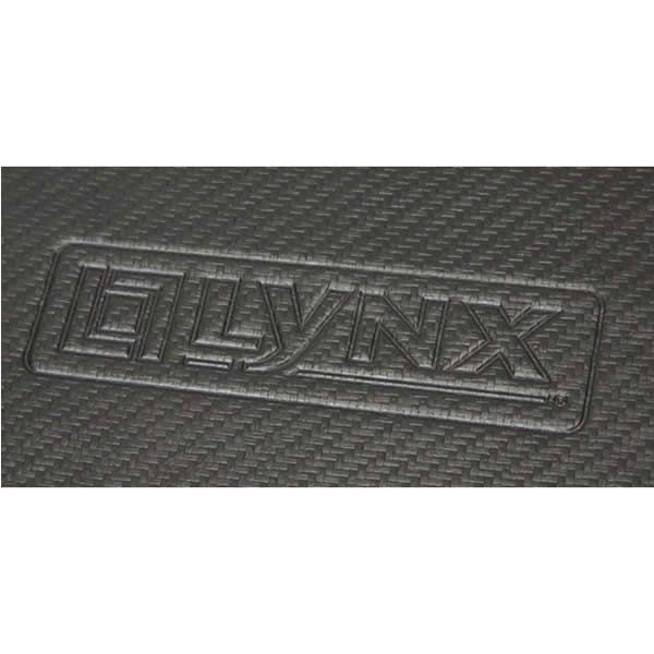 Lynx 30" Carbon Fiber Vinyl Cover for Cart-Mount Asado Grill