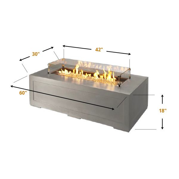 Cove Linear Gas Fire Pit - 2021 Model image number 8