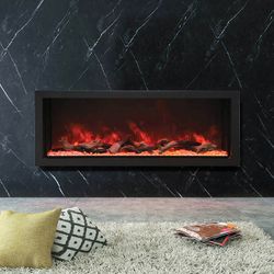 Amantii Deep Extra Tall Built-In Electric Fireplace