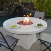 Mount Lassen Gas Fire Pit Table - Dining Height