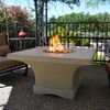 Mount Shasta Gas Fire Pit Table - Chat Height image number 1