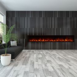 Modern Flames Landscape Fullview Series Linear Electric Fireplace - 100"