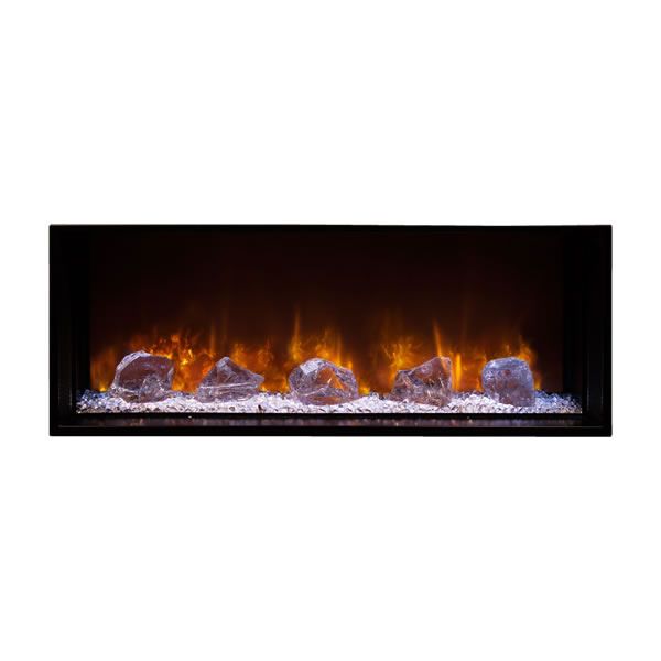 Modern Flames Landscape Fullview Series Linear Electric Fireplace -120" image number 1