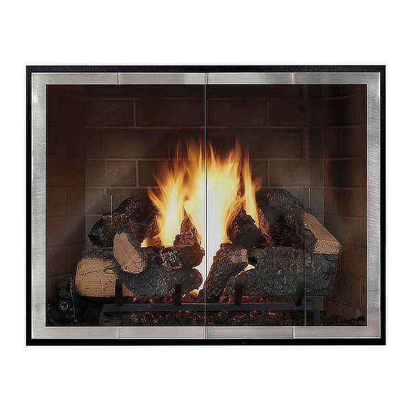 Moderne - Slim ZC Fireplace Glass Door