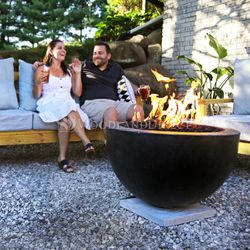 Prism Hardscapes Moderno III Gas Fire Bowl