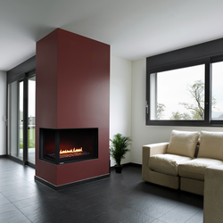 Montigo Divine Corner HL38DFCL/CR Direct Vent Gas Fireplace