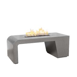 Maywood Powder Coat Steel Fire Pit Table