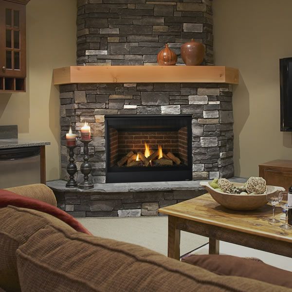 Majestic Quartz Direct Vent GAS Fireplace - Propane - 42