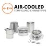 Metal-Fab Air-Cooled Temp Guard Chimney Pipe - 8" image number 0