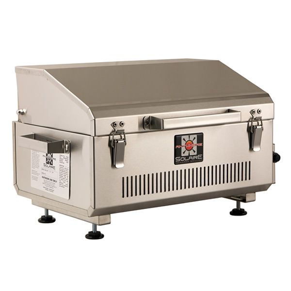 Solaire Anywhere Portable Grill - Marine Grade Stainless Steel image number 0
