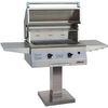 Solaire Deluxe Post-Mount Gas Grill - 27" image number 0