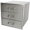 Solaire Triple Drawer - 21" x 23" image number 0