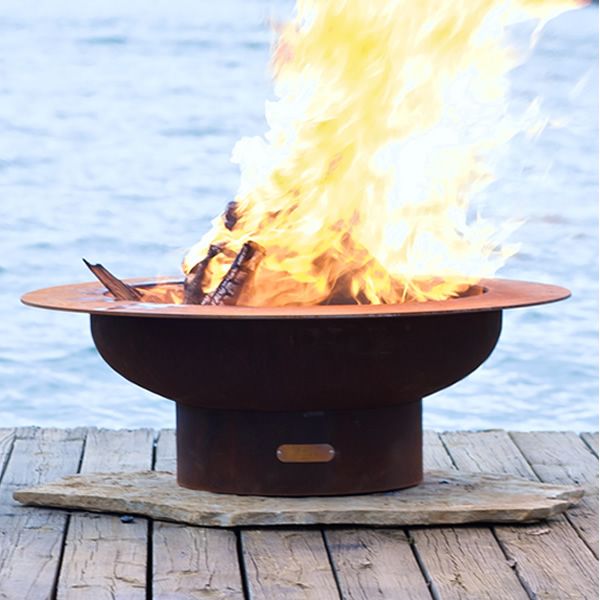 Saturn Wood Burning Fire Pit